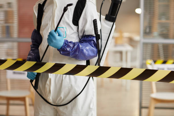 Professional Hoarding Cleanup technician working in Wayland, IA